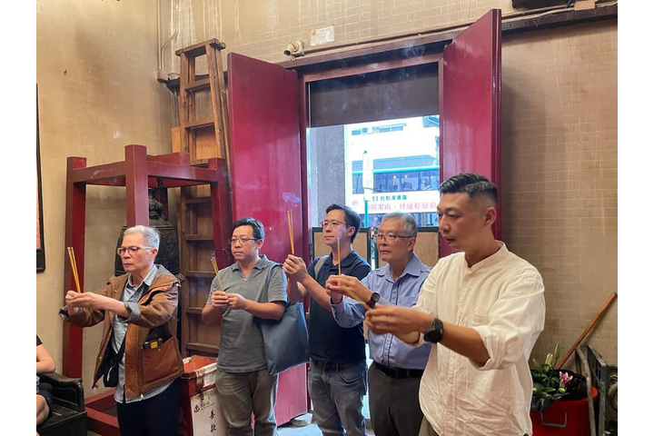 香港魯班廣悅堂 2023.11.01【参觀油麻地天后廟和灣仔洪聖廟】