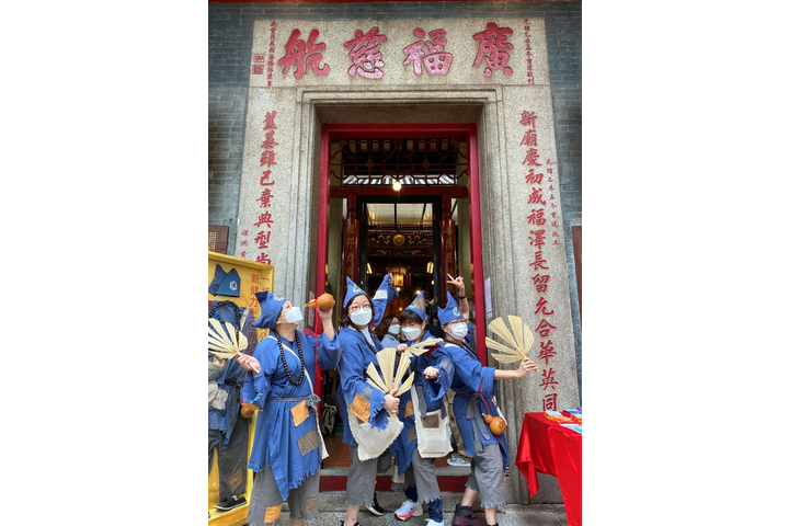 星島頭條 2023國際濟公文化節|疫後首次回歸維園 百人濟公舞/ 80米行運隧道 今天起一連三天為港人打氣