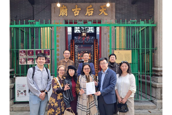 北京億未來社工發展中心到訪油麻地天后廟
