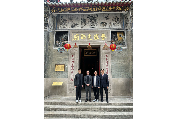 東華三院派員短期協助管理西環魯班先師廟