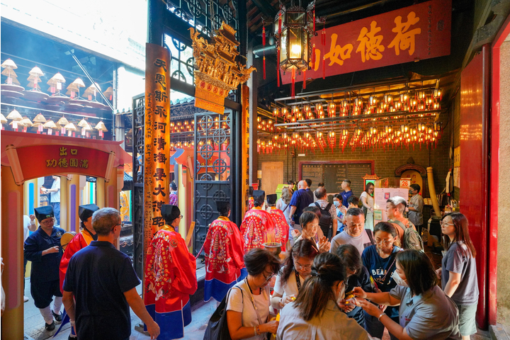 東華三院油麻地福德轉斗昇運禮圓滿舉行