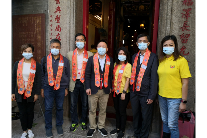 東華三院廣福祠 辛丑年敬奉濟公活佛活動