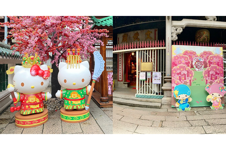 Openholidays【香港】Sanrio x 上環文武廟新春裝置！限定打卡位+周邊禮品